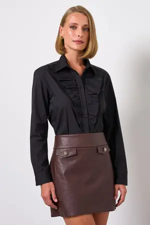 CAMISA MANGA LONGA EM TRICOLINE SERENA