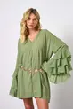 VESTIDO CURTO EM CHIFFON SILK TOUCH
