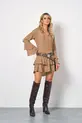 VESTIDO EM CREPE MUSSELINE