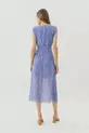 VESTIDO CREPE JACQ FLORAL MIDI FAIXA