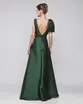 VESTIDO LONGO ZIBELINE ALÇA GROSSA LAÇO REMOVIVEL