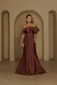 VESTIDO LONGO ZIBELINE OMBRO A OMBRO