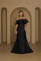 VESTIDO LONGO ZIBELINE OMBRO A OMBRO