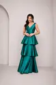 VESTIDO LONGO ZIBELINE SAIA CAMADAS