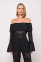 BLUSA OMBRO A OMBRO EM RENDA GRETA