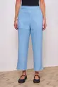 CALÇA COM BOLSO FACA EM LINHO SIDNEY