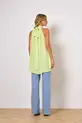 BLUSA ASSIMETRICA EM CREPE MUSSELINE