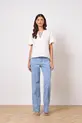 BLUSA MANGA BALONE EM CAMBRAIA LANAI