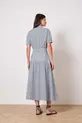VESTIDO MIDI EM TRICOLINE TRIUNFO