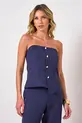 CONJUNTO BLUSA E CALÇA EM ALFAIATARIA VALENCI