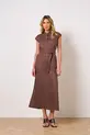 VESTIDO MIDI EM LINHO SANTORINI