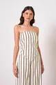 CONJUNTO TOP E CALÇA EM VISCOSE STRIPED
