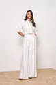 CONJUNTO CAMISA E CALÇA EM ALFAIATARIA GLISSE
