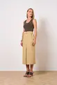 SAIA MIDI COM CINTO TENCEL RAYON VIEN