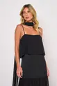 CONJUNTO VESTIDO COM ECHARPE CHIFFON