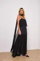 CONJUNTO VESTIDO COM ECHARPE CHIFFON