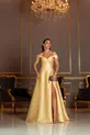 VESTIDO LONGO ZIBELINE OMBRO A OMBRO