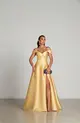 VESTIDO LONGO ZIBELINE OMBRO A OMBRO