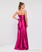 VESTIDO LONGO PRADA TOMARA QUE CAIA DECOTE V C/ FAIXA