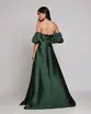 VESTIDO LONGO ZIBELINE TOMARA QUE CAIA MANGA REMOVIVEL