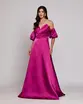 VESTIDO LONGO ZIBELINE TOMARA QUE CAIA MANGA REMOVIVEL