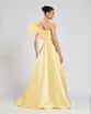 VESTIDO LONGO ZIBELINE UM OMBRO SÓ LAÇO REMOVIVEL