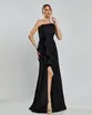 VESTIDO LONGO ZIBELINE TOMARA QUE CAIA BABADO COM FLOR