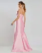 VESTIDO LONGO ZIBELINE TOMARA QUE CAIA BABADO COM FLOR