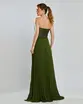 VESTIDO LONGO ZIBELINE PLISSADO ALÇA FINA