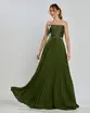 VESTIDO LONGO ZIBELINE PLISSADO ALÇA FINA