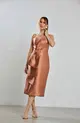 VESTIDO MIDI ZIBELINE TOMARA QUE CAIA