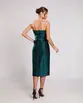 VESTIDO MIDI ZIBELINE TOMARA QUE CAIA C/ FENDA