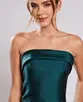 VESTIDO MIDI ZIBELINE TOMARA QUE CAIA C/ FENDA