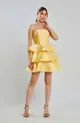 VESTIDO CURTO ZIBELINE TOMARA QUE CAIA CAMADAS