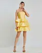 VESTIDO CURTO ZIBELINE TOMARA QUE CAIA CAMADAS