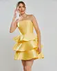 VESTIDO CURTO ZIBELINE TOMARA QUE CAIA CAMADAS
