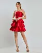 VESTIDO CURTO ZIBELINE TOMARA QUE CAIA CAMADAS