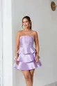 VESTIDO CURTO ZIBELINE TOMARA QUE CAIA CAMADAS