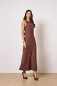 VESTIDO MIDI EM CREPE ONASSIS