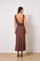VESTIDO MIDI EM CREPE ONASSIS