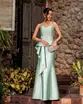 VESTIDO LONGO ZIBELINE TOMARA QUE CAIA BABADO NA SAIA