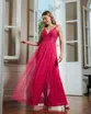 VESTIDO LONGO PAETE BUSTO COM SAIA DE TULE