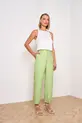 CALÇA COM BOLSO EM TENCEL VIENA