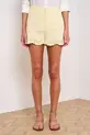 SHORTS COM BORDADO EM VISCOSE TERMALES