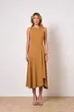 VESTIDO MIDI EM ALFAIATARIA CROMO