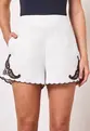 SHORTS BORDADO EM LINHO IPANEMA