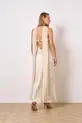 VESTIDO COM ECHARPE EM CREPE ONASSIS