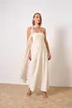 VESTIDO COM ECHARPE EM CREPE ONASSIS