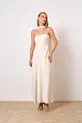 VESTIDO COM ECHARPE EM CREPE ONASSIS