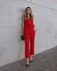 CONJUNTO COLETE E CALÇA EM TENCEL VIENA